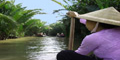 River cruise near Unicorn Island in the Mekong Delta, Vietnam
